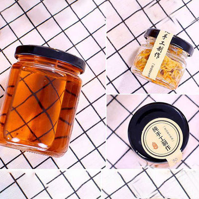 De opnieuw te gebruiken Draai van de Glasjampot van GLB Lichtgewicht voor Honing/Jammachine Gemaakt leverancier
