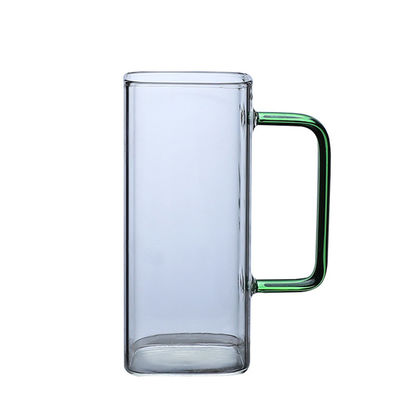 De hittebestendige Enige Koppen van de Muurkoffie, Stevige Kleine Glaskoppen met Handvatten leverancier