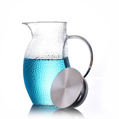 Vogel Gevormde Drankwaterkruik met Deksel, de Lichtgewichtwaterkruik van het Glassap met Handvat leverancier