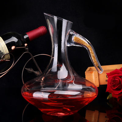 Het klassieke Ontwerp om Wijnkaraf, overhandigt Opgeblazen Loodvrije Glaskaraf leverancier