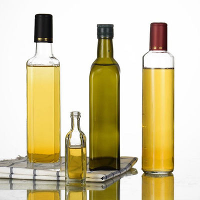 Het Glascontainer van de keukenOlijfolie, Klassiek Olijfolieolie- en azijnstelletje met Pourer leverancier