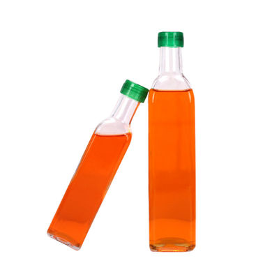 De draagbare Fles van de Keukenopslag, Verzegelde Kleine het Glasflessen van GLB voor Olijfolie leverancier