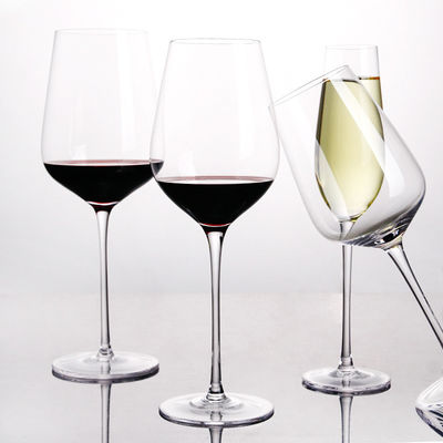 De Wijnglas van de hellingsindustrieën 450ml, de Unieke Gevormde Glazen van Kristalchampagne leverancier