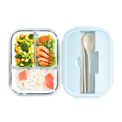 Het Voedselcontainer van het maaltijd Prep BPA Vrije 960ml Borosilicate Glas leverancier