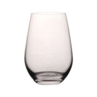 FDA-Glazen van de Drank de Hand Geblazen 375ml Stemless Wijn leverancier
