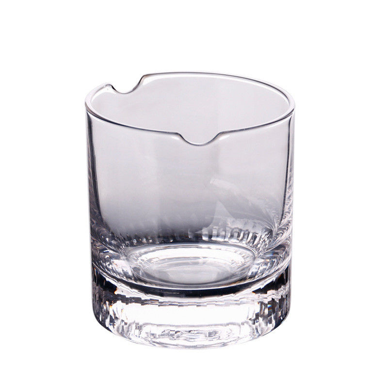 260ml ouderwets Whiskyglas, Gekartelde Sigarenrust Whisky Geschotene Glazen leverancier