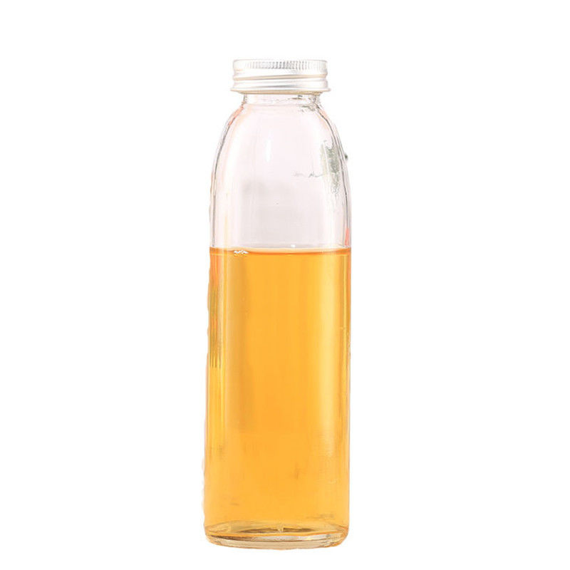 De lege Ronde Flessen van het Glassap, Draagbare Regendruppel Op smaak gebrachte Waterfles leverancier
