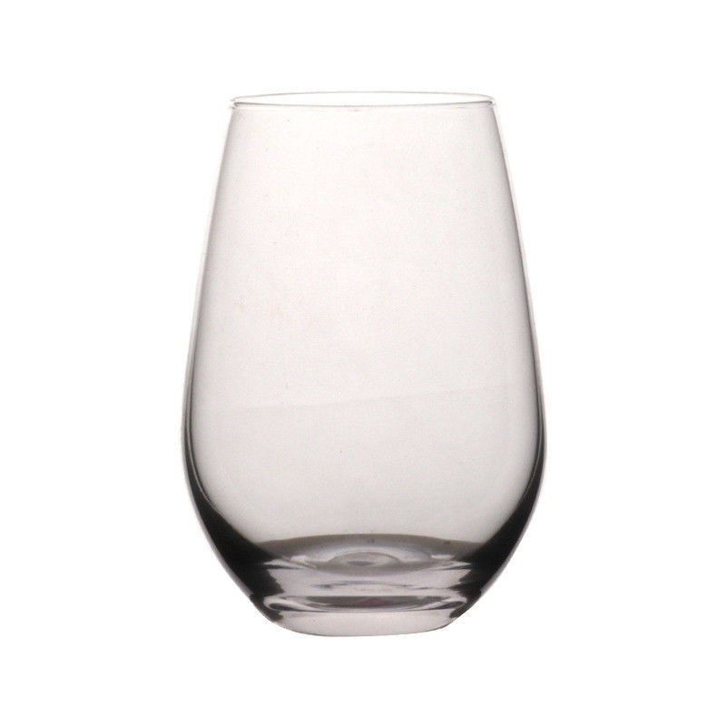 FDA-Glazen van de Drank de Hand Geblazen 375ml Stemless Wijn leverancier