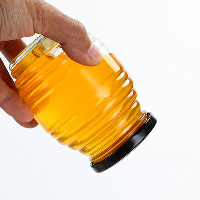 De bijenvorm Weinig Glaskruiken, stelt zich om Glaskruik met Deksel Ingepast voor leverancier