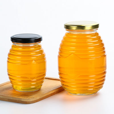 De bijenvorm Weinig Glaskruiken, stelt zich om Glaskruik met Deksel Ingepast voor leverancier