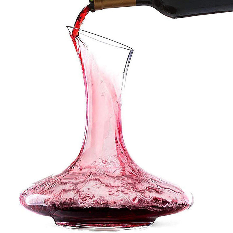 Gepersonaliseerde de Wijnkaraf van het Kristalglas de Hand Geblazen Capaciteit van 1200ml/1800ml- leverancier